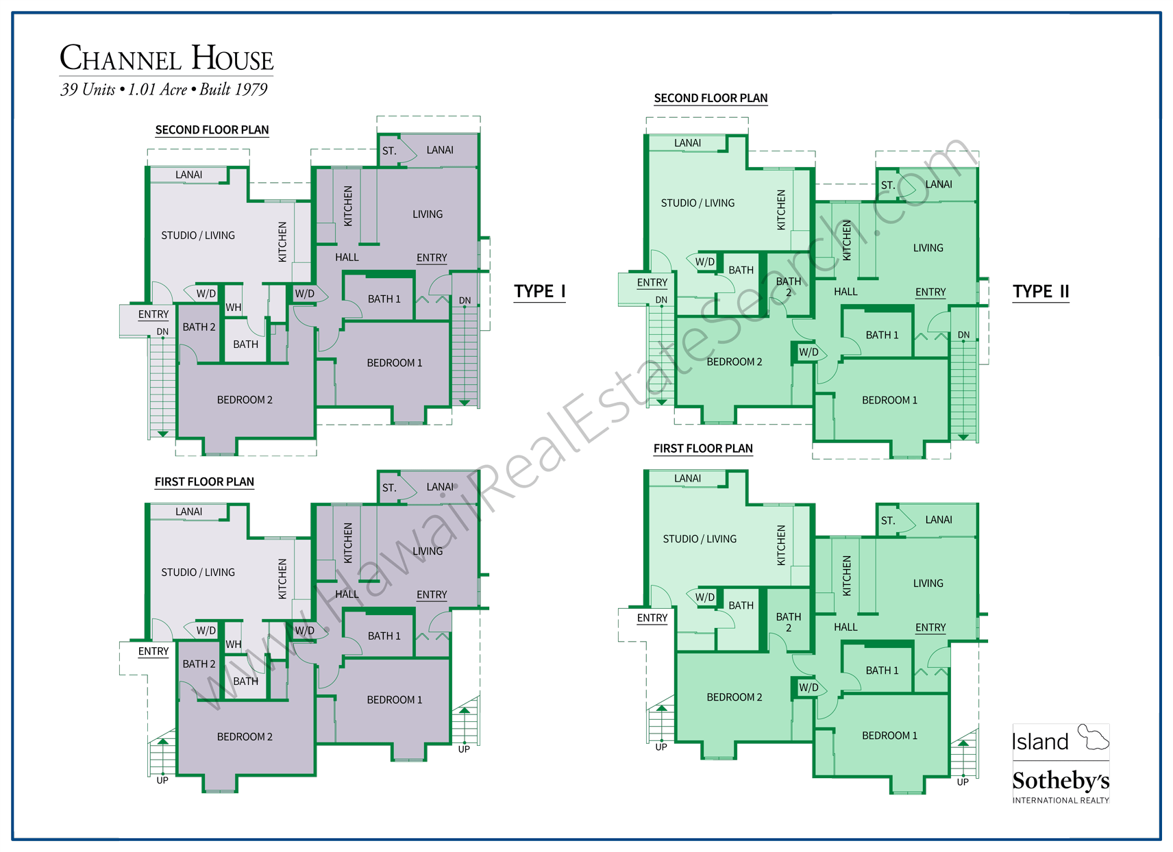 Channel House floor plans